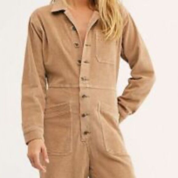 Free People Gia Cord Jumpsuit - Picture 5 of 6